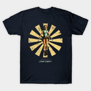 Lara Croft Retro Japanese T-Shirt